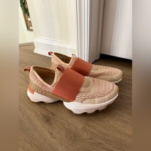Sorel Women's Sneakers in Coral and Beige